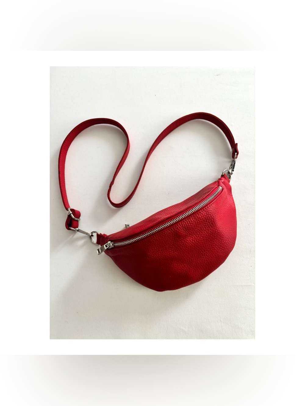 Vera Pelle Leather Fanny Pack